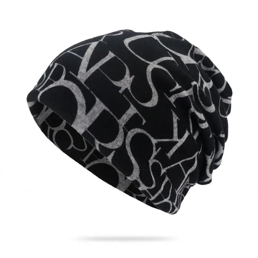 Hat Black with letters unisex