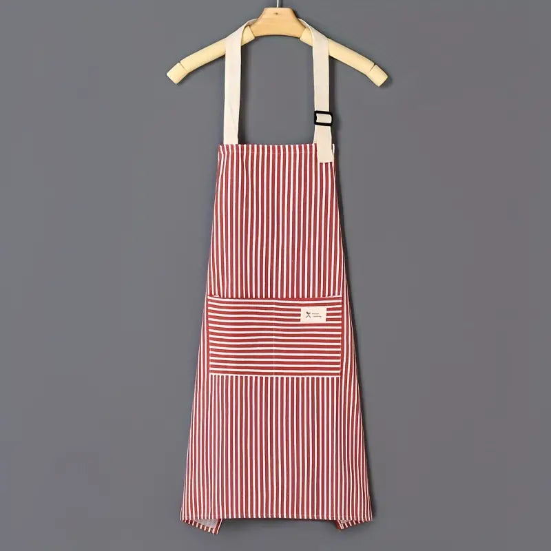 Kitchen Apron red/white One Size Fits All