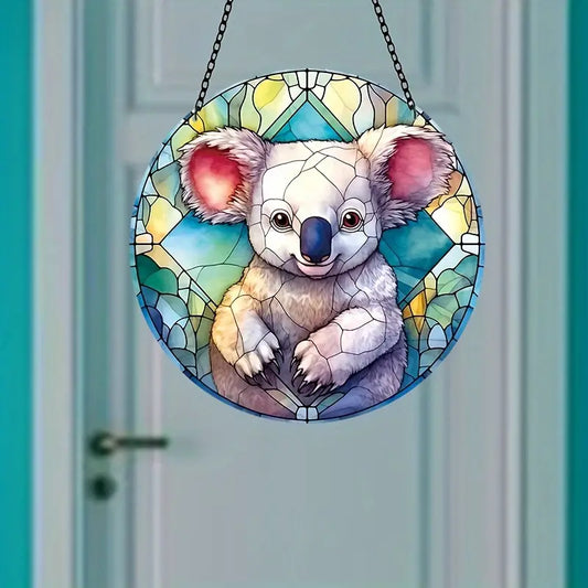 Wall deco koala multicolor